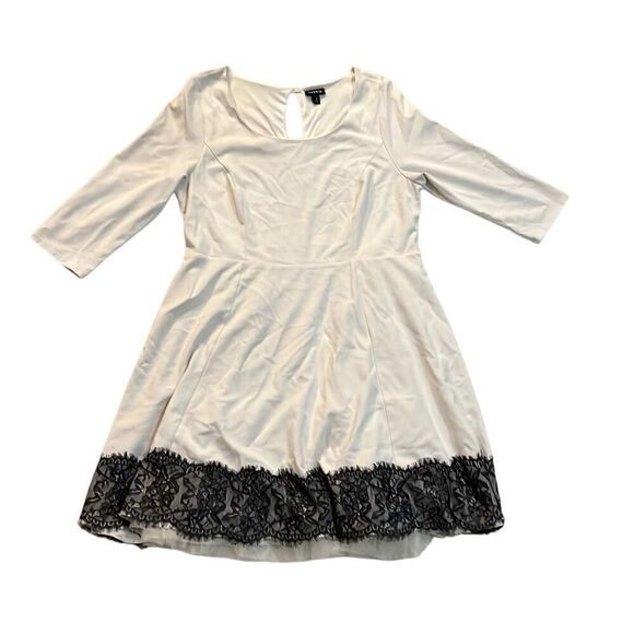 Torrid Lace Trim Dress - Picture 1 of 11
